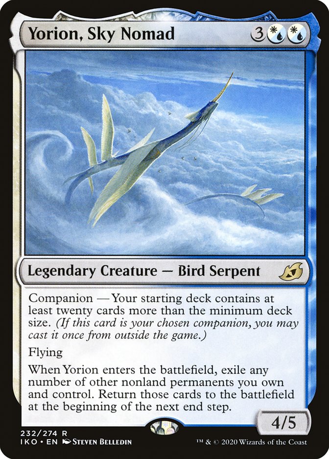 Yorion, Sky Nomad [Ikoria: Lair of Behemoths] MTG Single Magic: The Gathering | Red Claw Gaming