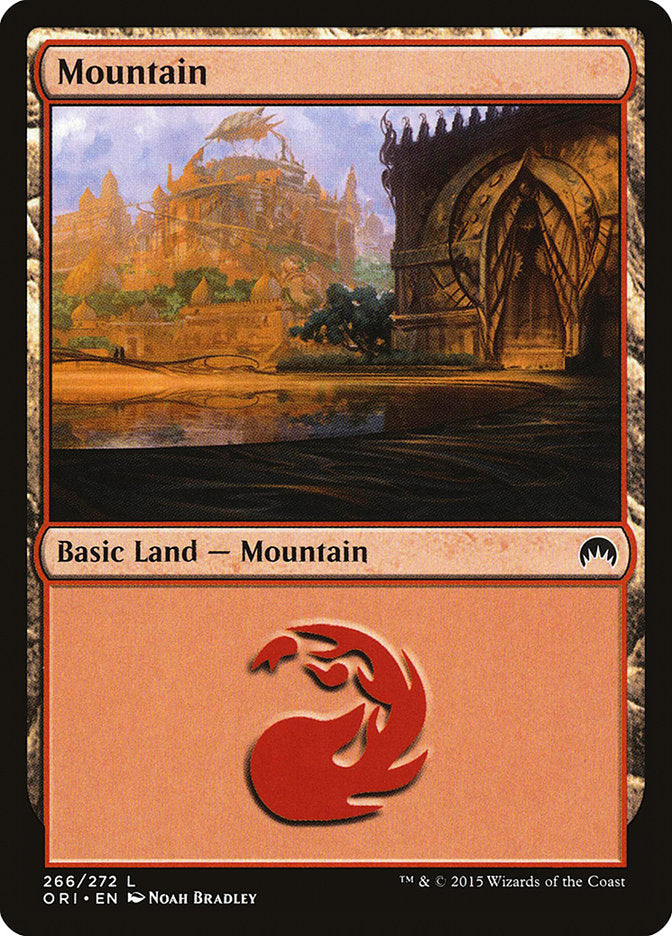 Mountain (266) [Magic Origins] MTG Single Magic: The Gathering | Red Claw Gaming