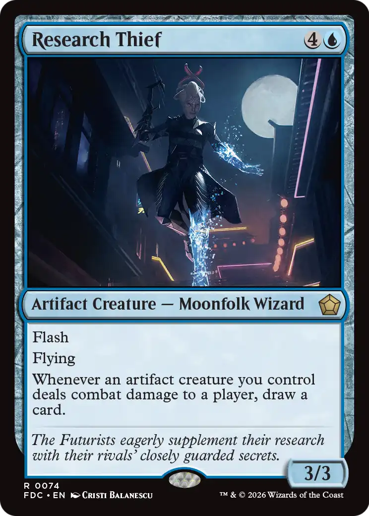 Research Thief [Foundations Commander] | Red Claw Gaming