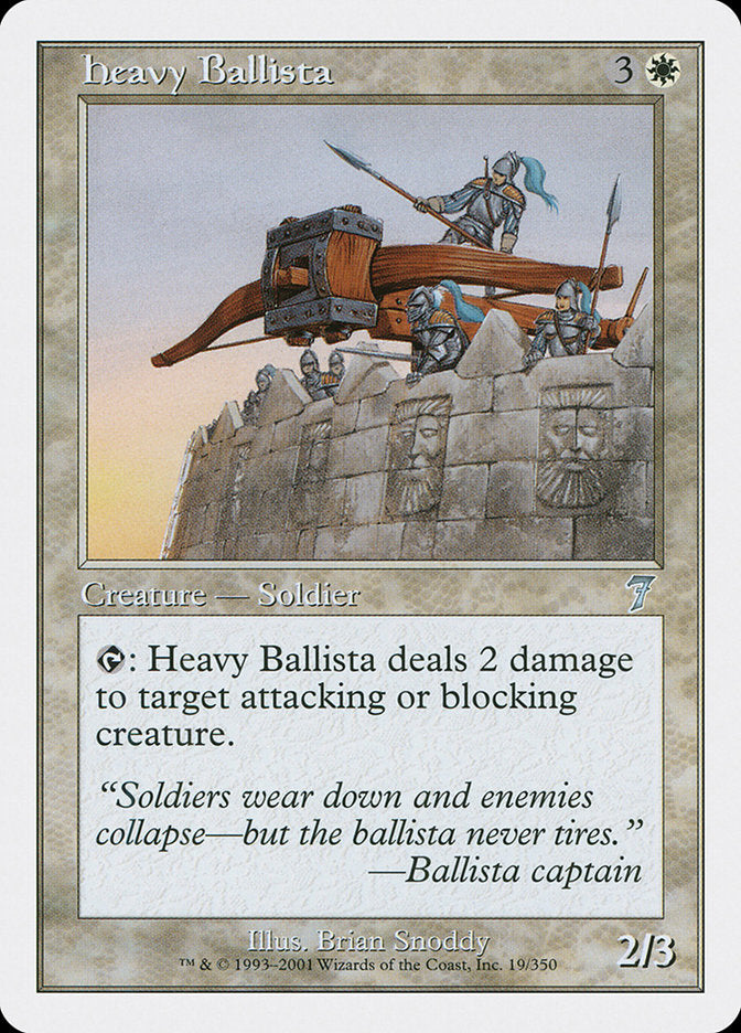 Heavy Ballista [Seventh Edition] MTG Single Magic: The Gathering | Red Claw Gaming