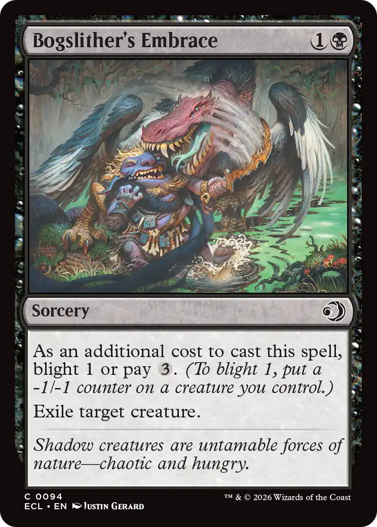 Bogslither's Embrace [Lorwyn Eclipsed] MTG Single Magic: The Gathering | Red Claw Gaming