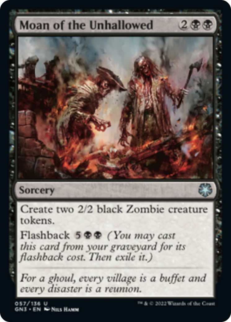 Moan of the Unhallowed [Game Night: Free-for-All] MTG Single Magic: The Gathering | Red Claw Gaming