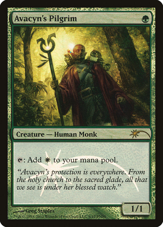 Avacyn's Pilgrim [Friday Night Magic 2012] | Red Claw Gaming