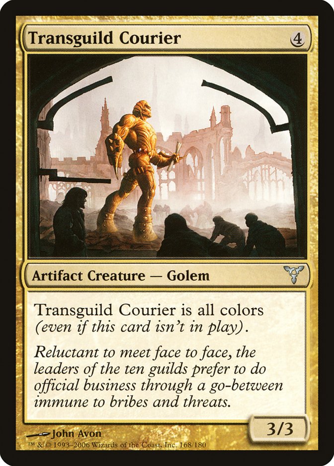Transguild Courier [Dissension] MTG Single Magic: The Gathering | Red Claw Gaming