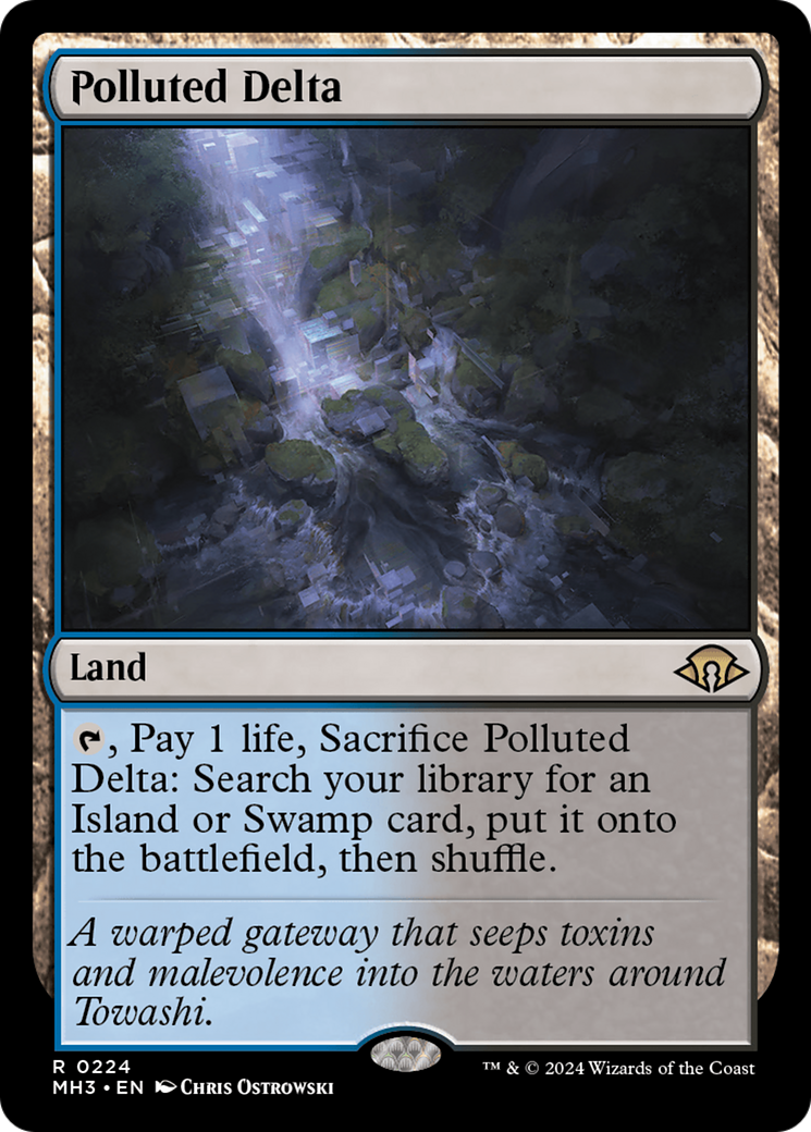 Polluted Delta [Modern Horizons 3] MTG Single Magic: The Gathering    | Red Claw Gaming