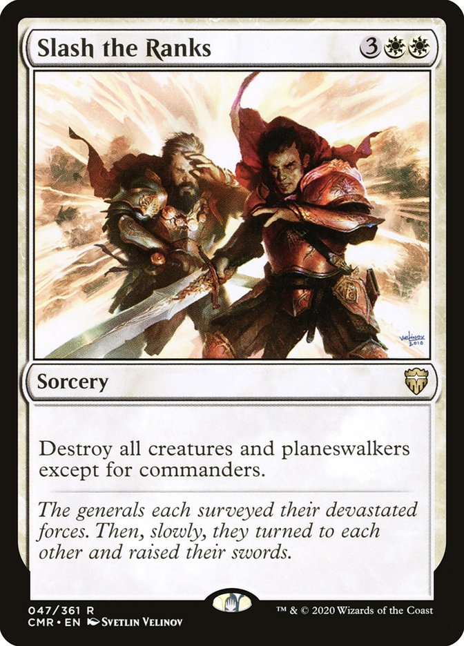 Slash the Ranks [Commander Legends] MTG Single Magic: The Gathering | Red Claw Gaming