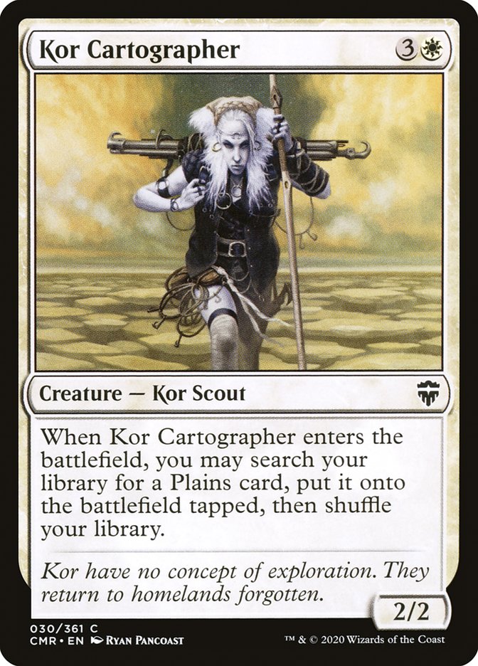 Kor Cartographer [Commander Legends] MTG Single Magic: The Gathering | Red Claw Gaming