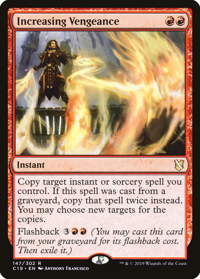 Increasing Vengeance [Commander 2019] MTG Single Magic: The Gathering | Red Claw Gaming