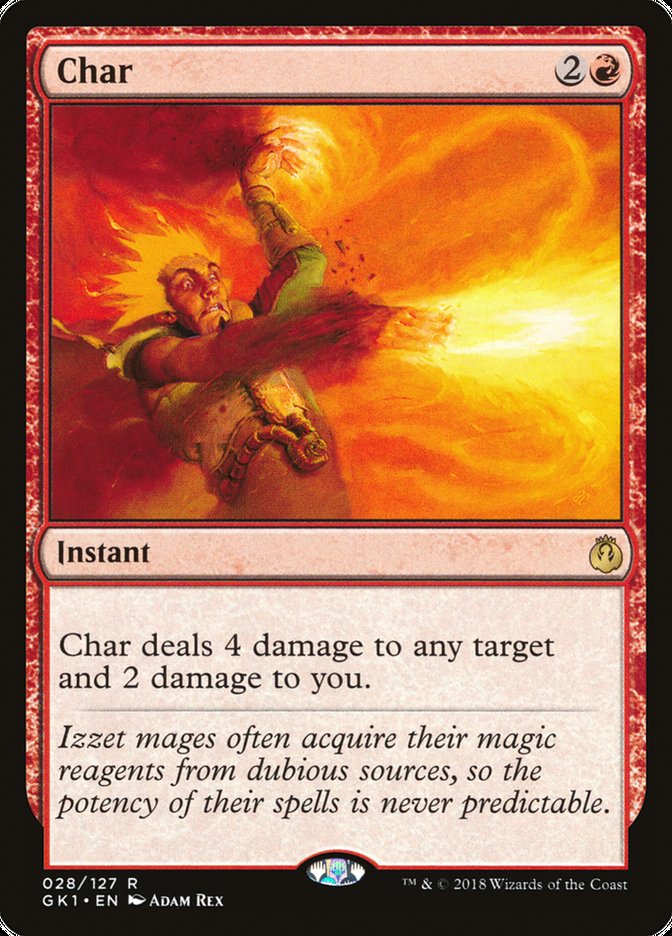 Char [Guilds of Ravnica Guild Kit] MTG Single Magic: The Gathering | Red Claw Gaming