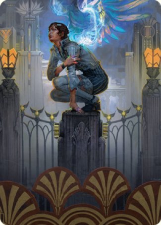 Giada, Font of Hope 2 Art Card [Streets of New Capenna Art Series] MTG Single Magic: The Gathering | Red Claw Gaming
