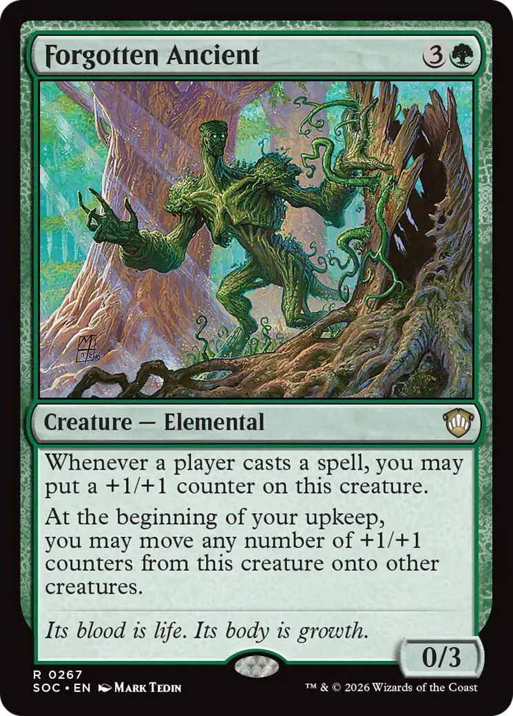Forgotten Ancient [Secrets of Strixhaven Commander] MTG Single Magic: The Gathering | Red Claw Gaming