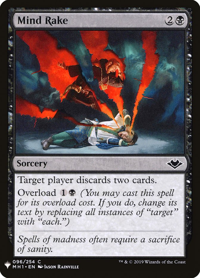 Mind Rake [Mystery Booster] MTG Single Magic: The Gathering | Red Claw Gaming