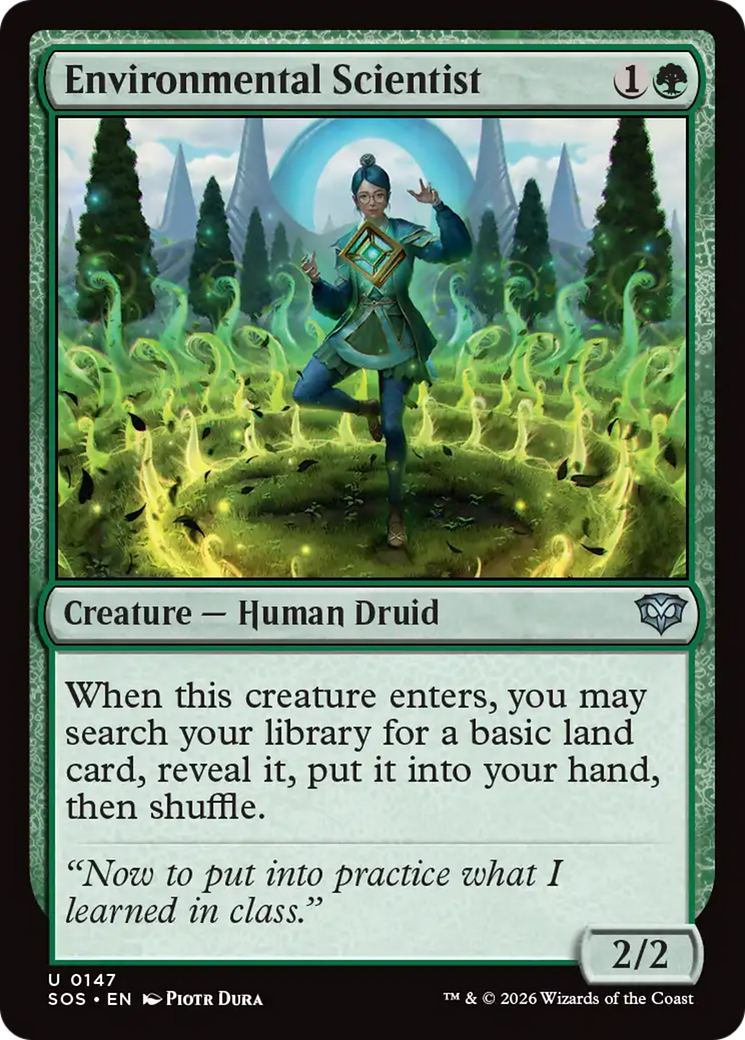 Environmental Scientist [Secrets of Strixhaven] MTG Single Magic: The Gathering | Red Claw Gaming