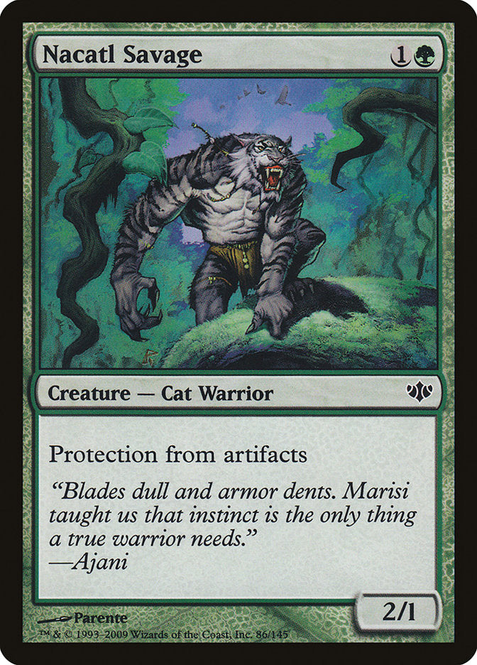 Nacatl Savage [Conflux] MTG Single Magic: The Gathering | Red Claw Gaming