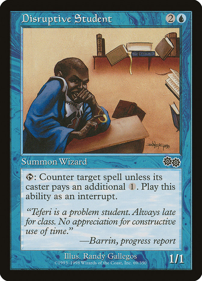 Disruptive Student [Urza's Saga] MTG Single Magic: The Gathering | Red Claw Gaming