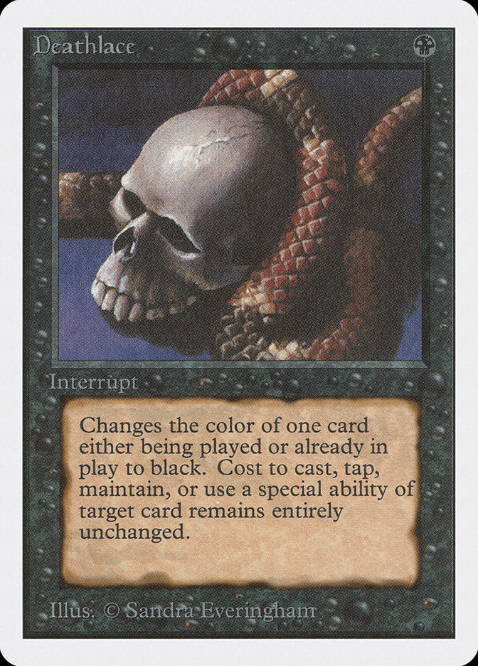 Deathlace [Unlimited Edition] MTG Single Magic: The Gathering | Red Claw Gaming