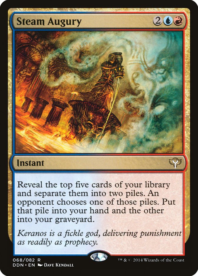Steam Augury [Duel Decks: Speed vs. Cunning] MTG Single Magic: The Gathering | Red Claw Gaming