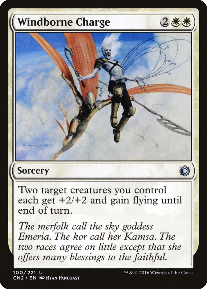 Windborne Charge [Conspiracy: Take the Crown] MTG Single Magic: The Gathering | Red Claw Gaming