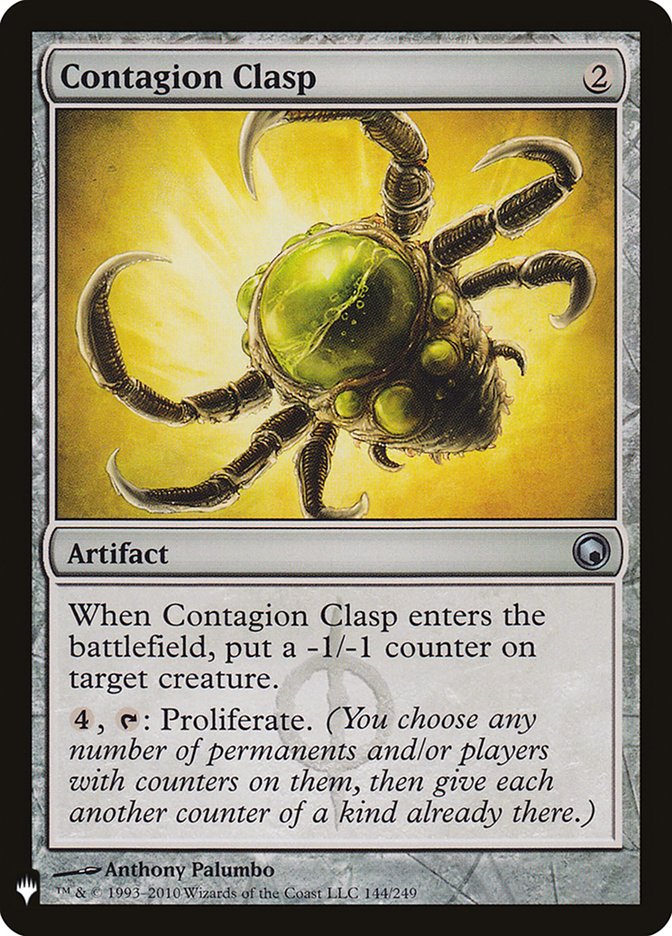 Contagion Clasp [Mystery Booster] MTG Single Magic: The Gathering | Red Claw Gaming