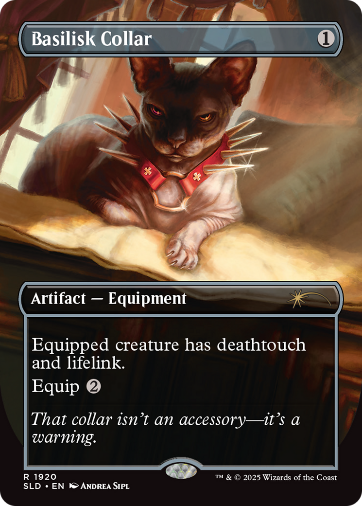 Basilisk Collar (1920) [Secret Lair Drop Series] MTG Single Magic: The Gathering | Red Claw Gaming