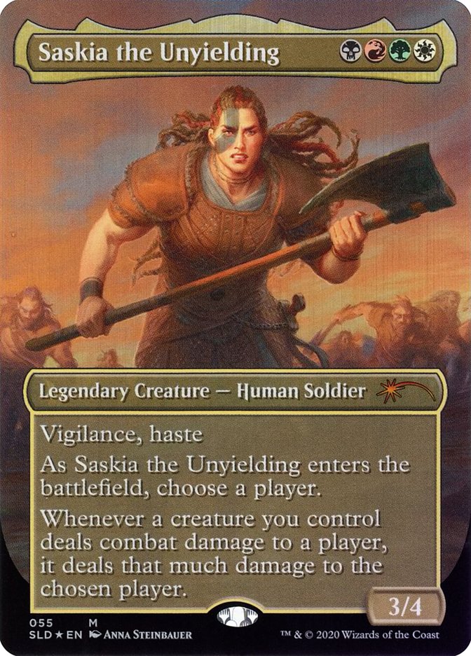 Saskia the Unyielding [Secret Lair Drop Series] MTG Single Magic: The Gathering | Red Claw Gaming