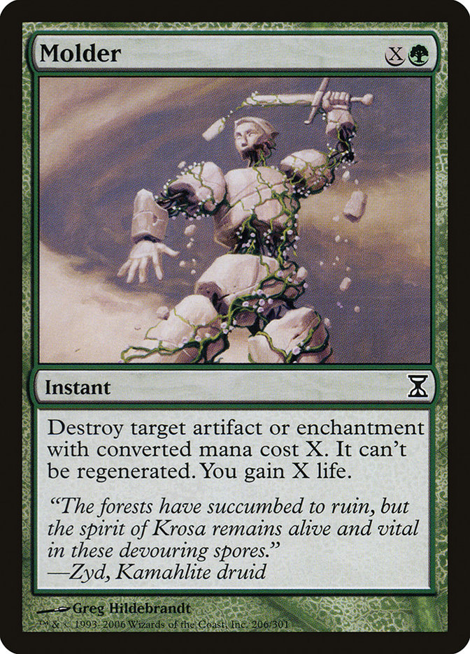 Molder [Time Spiral] MTG Single Magic: The Gathering | Red Claw Gaming