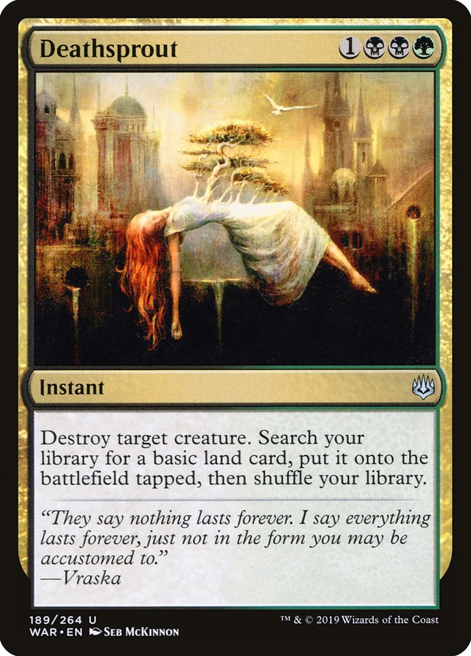 Deathsprout [War of the Spark] MTG Single Magic: The Gathering | Red Claw Gaming