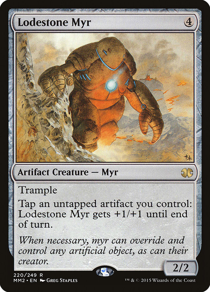 Lodestone Myr [Modern Masters 2015] MTG Single Magic: The Gathering | Red Claw Gaming