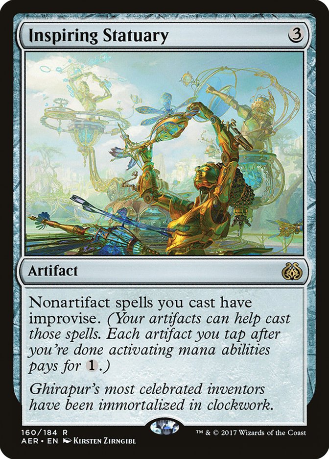 Inspiring Statuary [Aether Revolt] MTG Single Magic: The Gathering | Red Claw Gaming