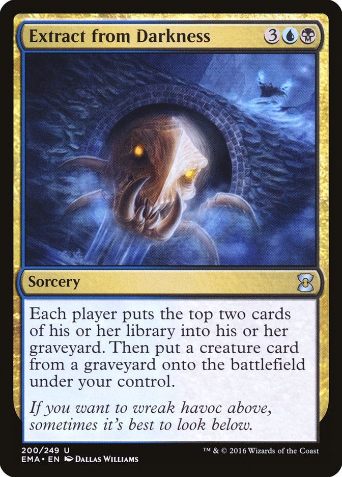 Extract from Darkness [Eternal Masters] MTG Single Magic: The Gathering | Red Claw Gaming