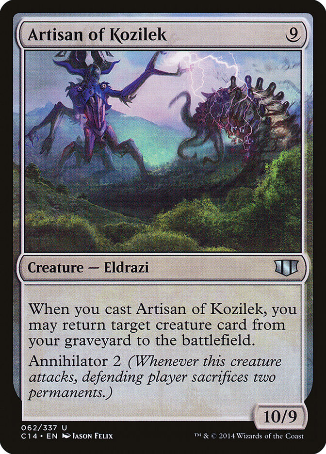 Artisan of Kozilek [Commander 2014] MTG Single Magic: The Gathering | Red Claw Gaming