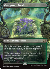 Overgrown Tomb (Borderless) [Lorwyn Eclipsed] MTG Single Magic: The Gathering | Red Claw Gaming