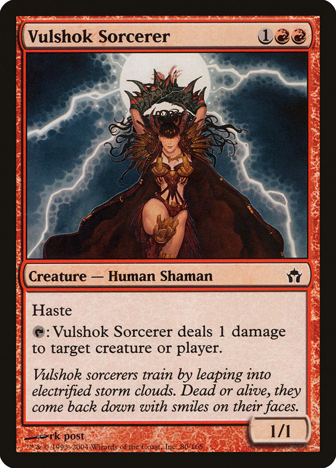 Vulshok Sorcerer [Fifth Dawn] MTG Single Magic: The Gathering | Red Claw Gaming
