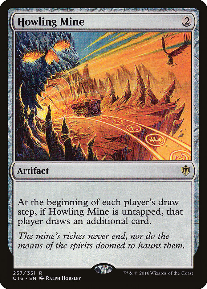 Howling Mine [Commander 2016] MTG Single Magic: The Gathering | Red Claw Gaming