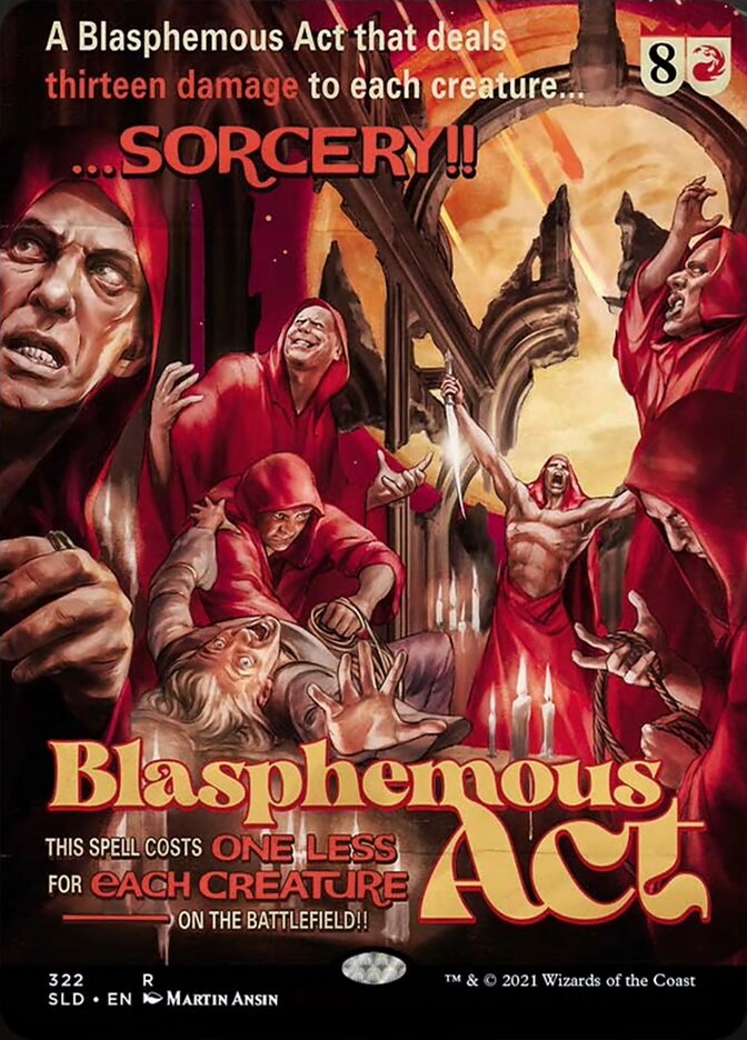 Blasphemous Act [Secret Lair Drop Series] MTG Single Magic: The Gathering | Red Claw Gaming