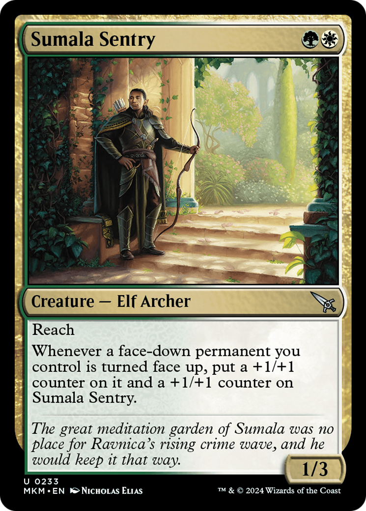 Sumala Sentry [Murders at Karlov Manor] MTG Single Magic: The Gathering    | Red Claw Gaming