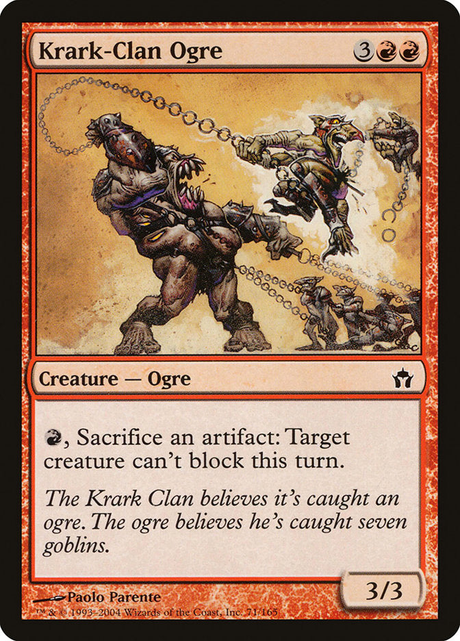 Krark-Clan Ogre [Fifth Dawn] MTG Single Magic: The Gathering | Red Claw Gaming