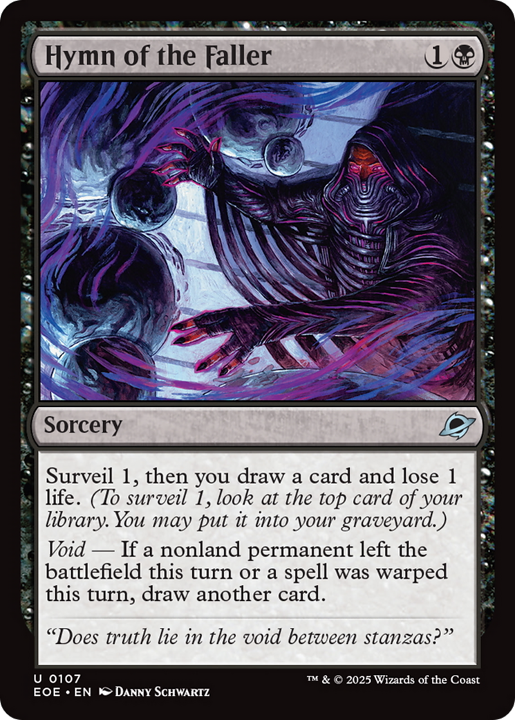 Hymn of the Faller [Edge of Eternities] MTG Single Magic: The Gathering | Red Claw Gaming