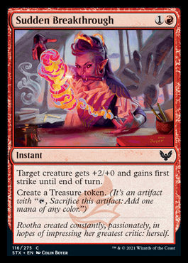 Sudden Breakthrough [Strixhaven: School of Mages] MTG Single Magic: The Gathering | Red Claw Gaming
