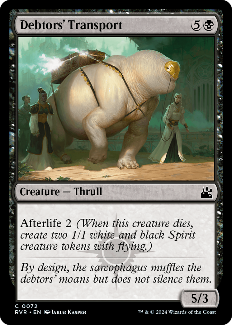 Debtors' Transport [Ravnica Remastered] MTG Single Magic: The Gathering | Red Claw Gaming