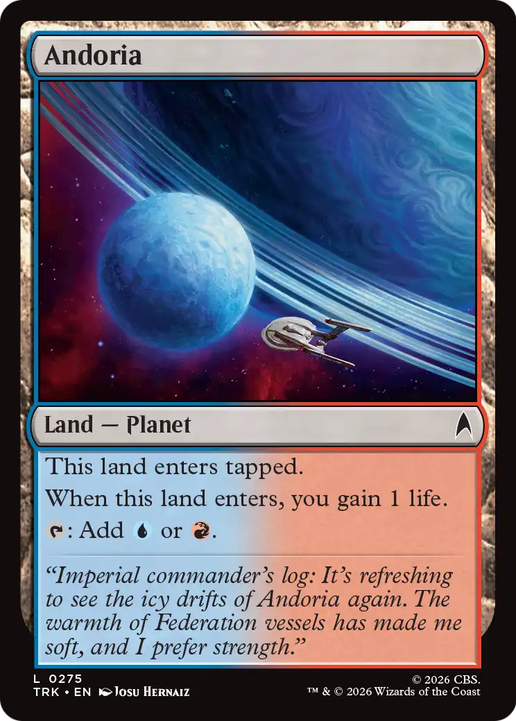 Andoria [Star Trek] MTG Single Magic: The Gathering | Red Claw Gaming