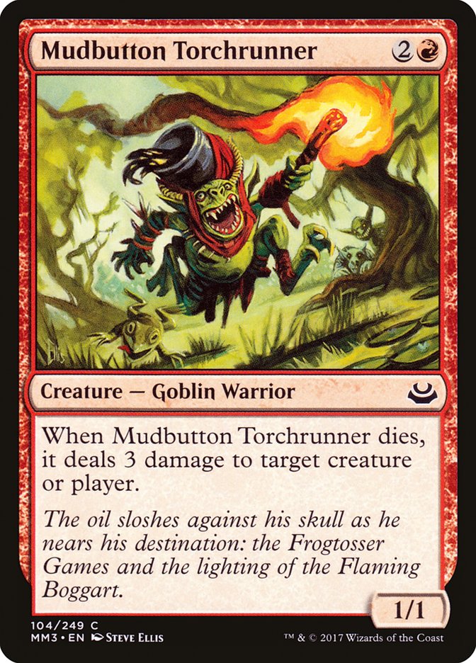 Mudbutton Torchrunner [Modern Masters 2017] MTG Single Magic: The Gathering | Red Claw Gaming