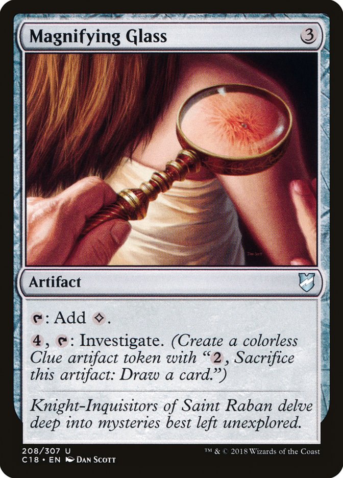Magnifying Glass [Commander 2018] MTG Single Magic: The Gathering | Red Claw Gaming