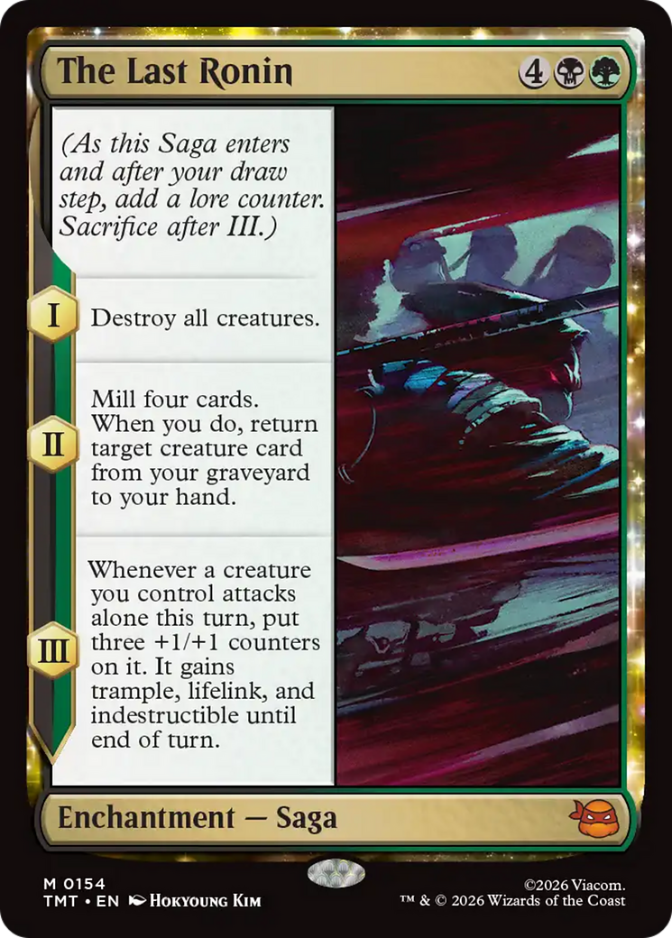 The Last Ronin [Teenage Mutant Ninja Turtles] MTG Single Magic: The Gathering | Red Claw Gaming