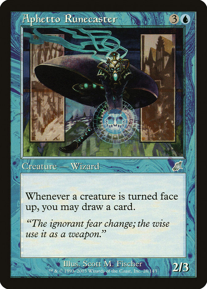 Aphetto Runecaster [Scourge] MTG Single Magic: The Gathering | Red Claw Gaming