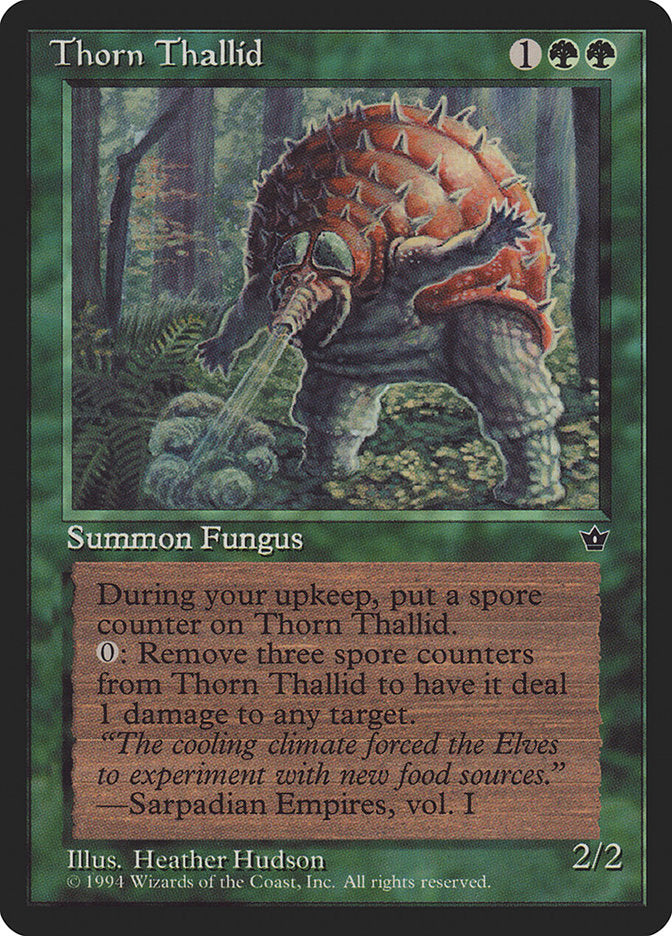 Thorn Thallid (Heather Hudson) [Fallen Empires] MTG Single Magic: The Gathering | Red Claw Gaming