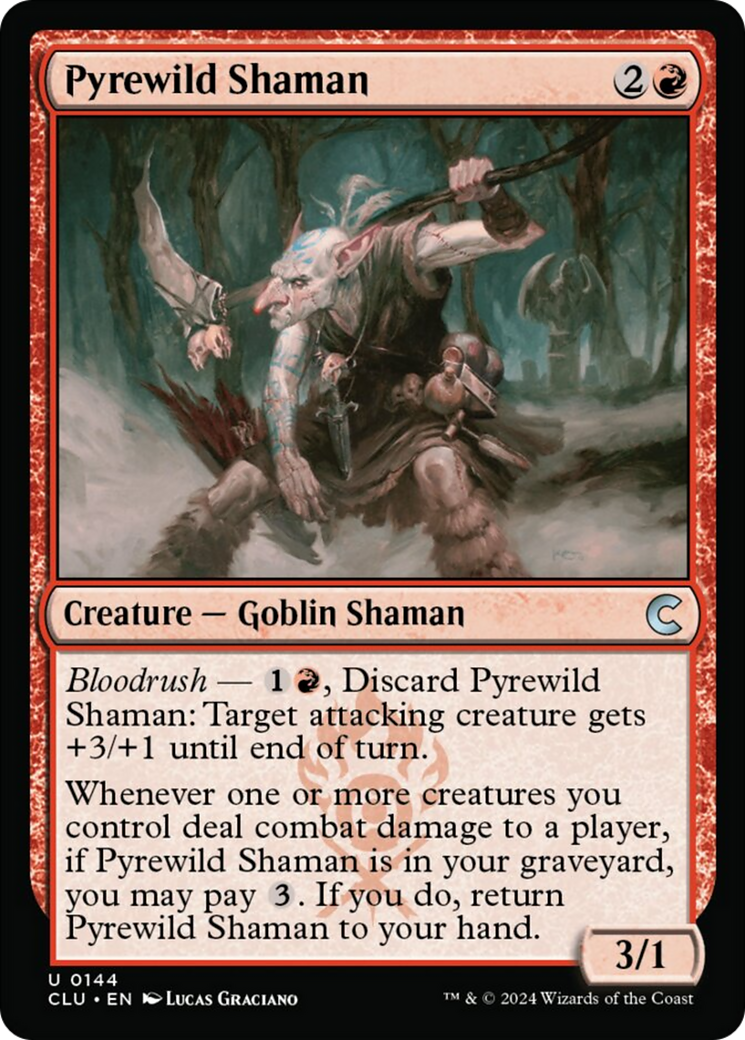 Pyrewild Shaman [Ravnica: Clue Edition] MTG Single Magic: The Gathering | Red Claw Gaming