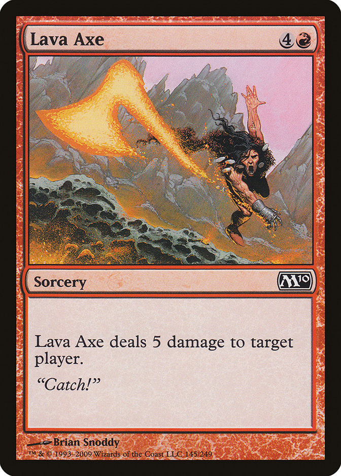 Lava Axe [Magic 2010] MTG Single Magic: The Gathering | Red Claw Gaming