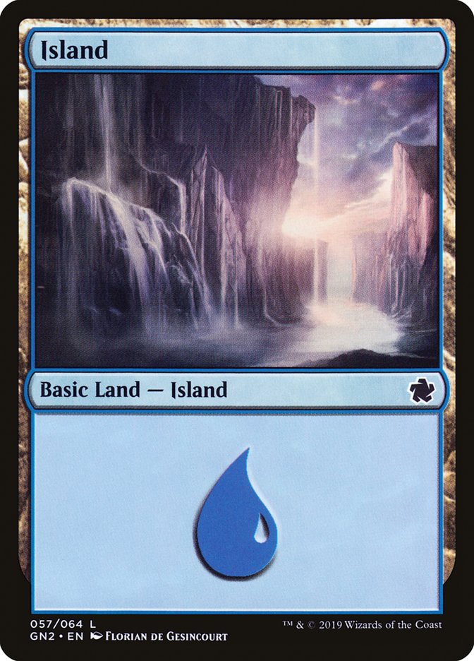 Island (57) [Game Night 2019] MTG Single Magic: The Gathering | Red Claw Gaming
