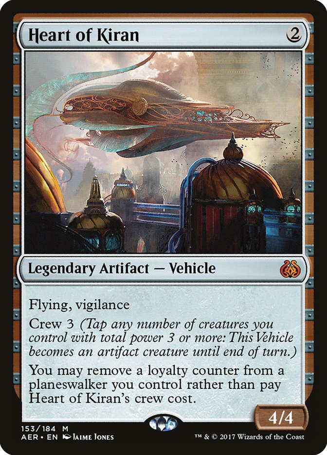 Heart of Kiran [Aether Revolt] MTG Single Magic: The Gathering | Red Claw Gaming